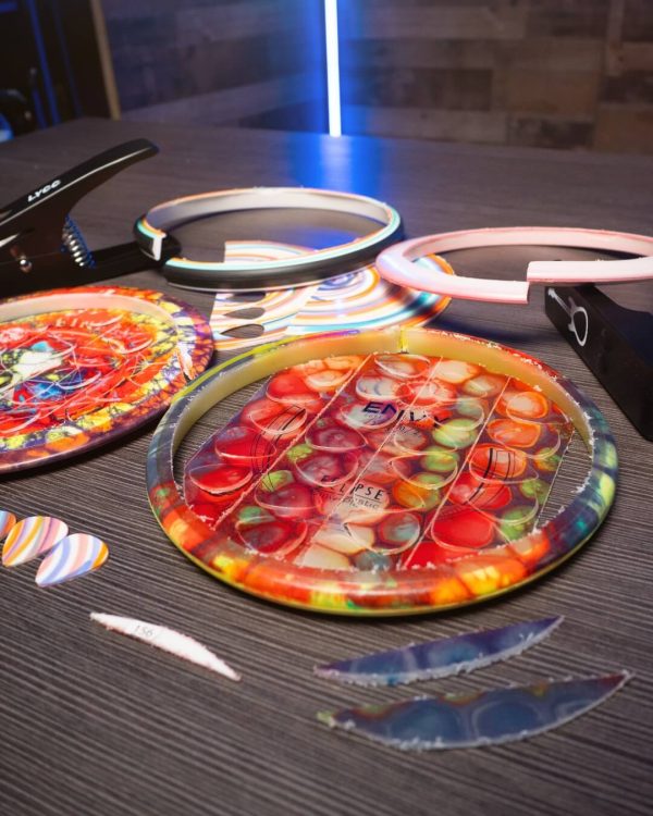 LIMITED RELEASE: Dyed Disc Guitar Pic - Image 8