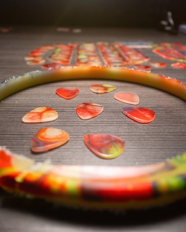 LIMITED RELEASE: Dyed Disc Guitar Pic - Image 7