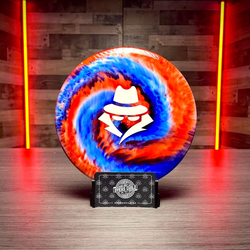 Shaving Cream Disc Dye Swirl